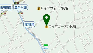 ライフガーデン岡谷の地図画像
