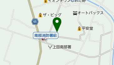 グリーンパークしおだ野店の地図画像