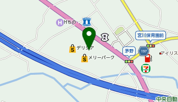 メリーパークの地図画像