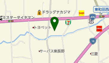 ショッピングタウンあおぞらの地図画像