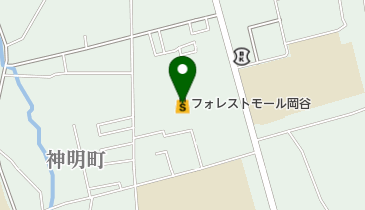 フォレストモール岡谷の地図画像