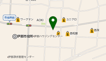 マックハウス伊那店の地図画像