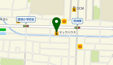 マックハウス長野徳間店の地図画像