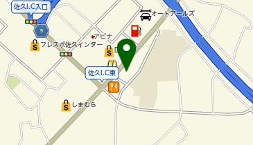 ワークマンプラス佐久岩村田店の地図画像