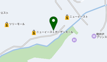 UNITED ARROWS Outlet軽井沢店の地図画像