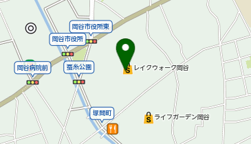 ジーユーレイクウォーク岡谷店の地図画像