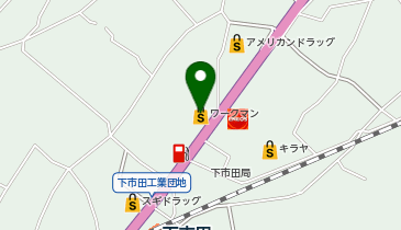ワークマンプラス飯田高森町店の地図画像