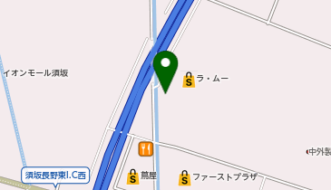 ワークマンプラス須坂店の地図画像