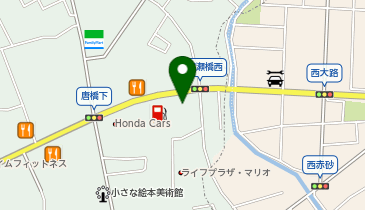 上州屋岡谷店の地図画像