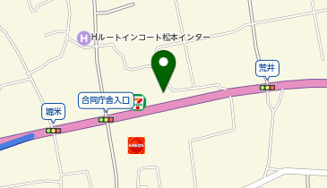 上州屋松本インター店の地図画像
