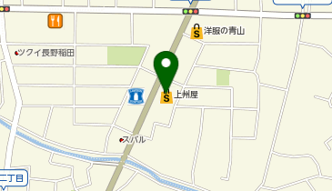 上州屋長野店の地図画像