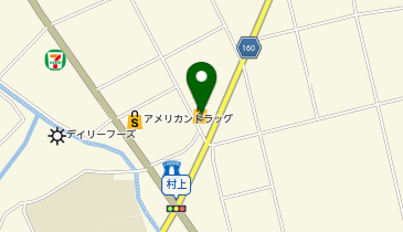 王様屋坂城店の地図画像