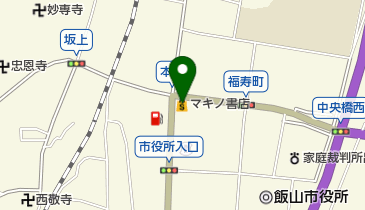 マキノ書店の地図画像