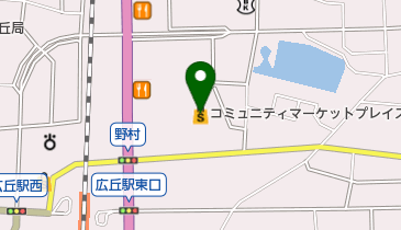 くまざわ書店GAZA広丘店の地図画像