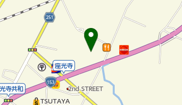 平安堂座光寺店の地図画像