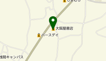 大阪屋書店の地図画像
