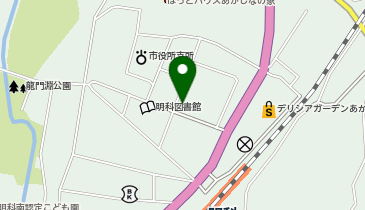 明金堂書店の地図画像