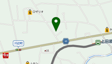 ブックオフ上田原店の地図画像