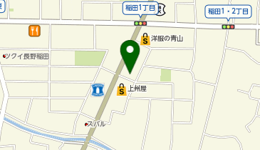 ブックオフ長野若槻店の地図画像