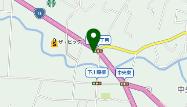 ブックオフ上田中央店の地図画像