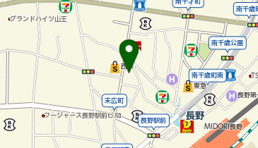 ブックオフ長野駅前店の地図画像