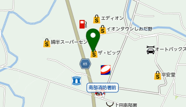 ザ・ビッグしおだ野店の地図画像
