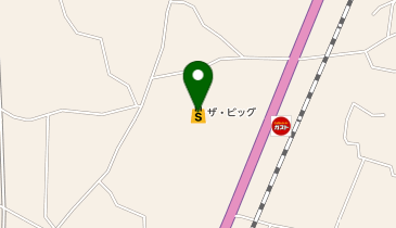 ザ・ビッグ白馬店の地図画像