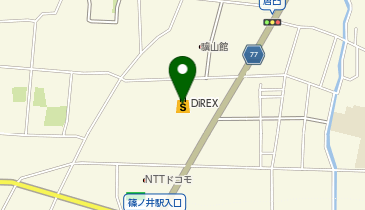 DiREX篠ノ井店の地図画像