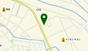 ダイソー諏訪四賀店の地図画像