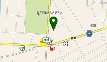 ダイソー下諏訪店の地図画像