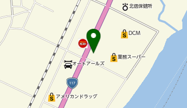 ダイソー長野飯山店の地図画像