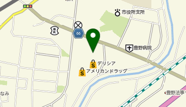 ダイソーデリシアガーデン長野豊野店の地図画像