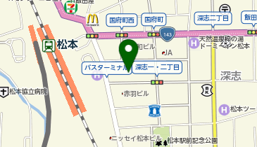 Can★Do松本駅前店の地図画像