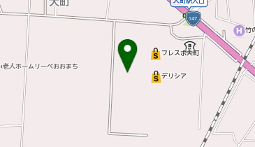 ダイソーフレスポ大町店の地図画像