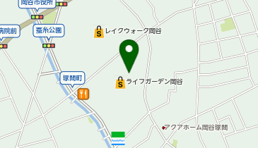 ダイソーライフガーデン岡谷店の地図画像