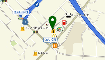 Seriaダイレックス佐久インター店の地図画像
