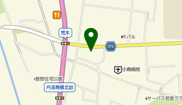 auショップ長野若里の地図画像