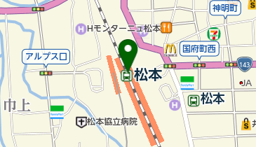 ニューデイズミニ松本2ホームの地図画像