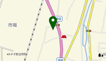 長野トヨタ自動車松本中央店の地図画像