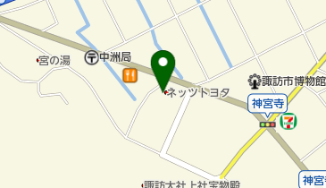 ネッツトヨタ長野諏訪店の地図画像