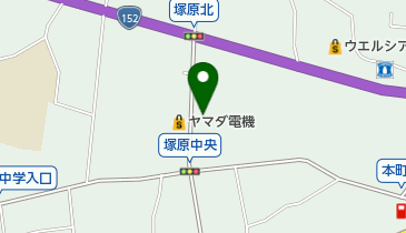 松本日産茅野店の地図画像