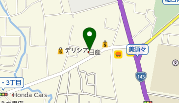 松本日産みすゞ店の地図画像