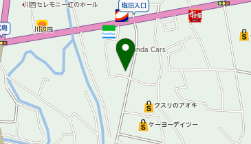 長野日産上田原店の地図画像