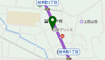 日産プリンス長野上田店の地図画像