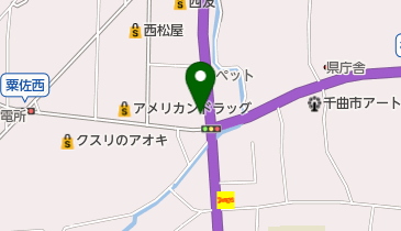日産プリンス長野千曲店の地図画像