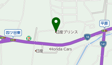 日産プリンス長野小諸店の地図画像