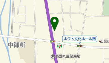 日産プリンス長野中御所店の地図画像
