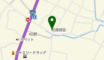 日産部品長野販売飯田営業所の地図画像