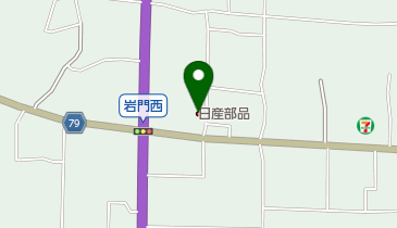 日産部品長野販売上田営業所の地図画像