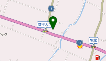 レッドバロン東信の地図画像